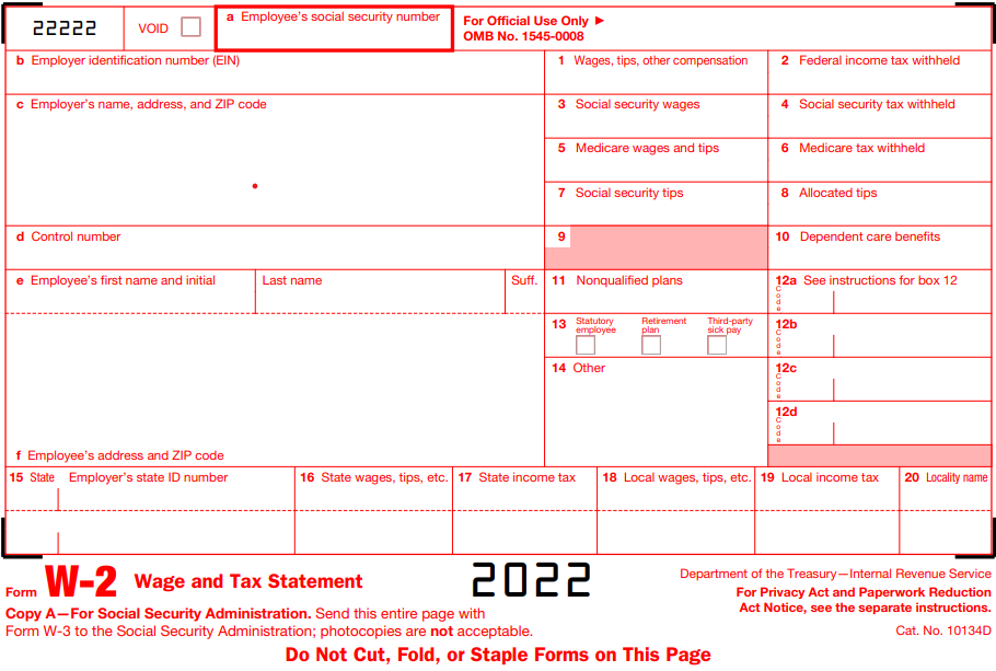 2022 form W2 for North Carolina